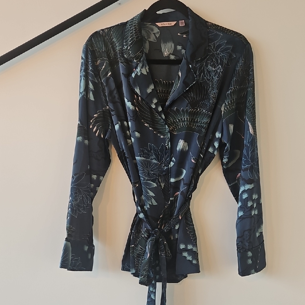 La Vie En Rose Floral Blouse